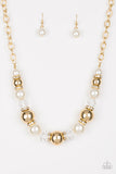 The Camera Never Lies - White Necklace - Paparazzi Accessories