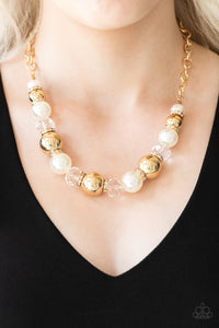 The Camera Never Lies - White Necklace - Paparazzi Accessories