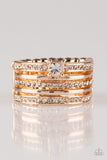 The Dealmaker - Rose Gold Ring - Paparazzi Accessories