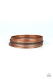 The Big BANGLE - Copper Bracelet - Paparazzi Accessories