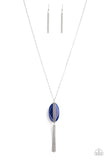 Tranquility Trend - Blue Necklace - Paparazzi Accessories