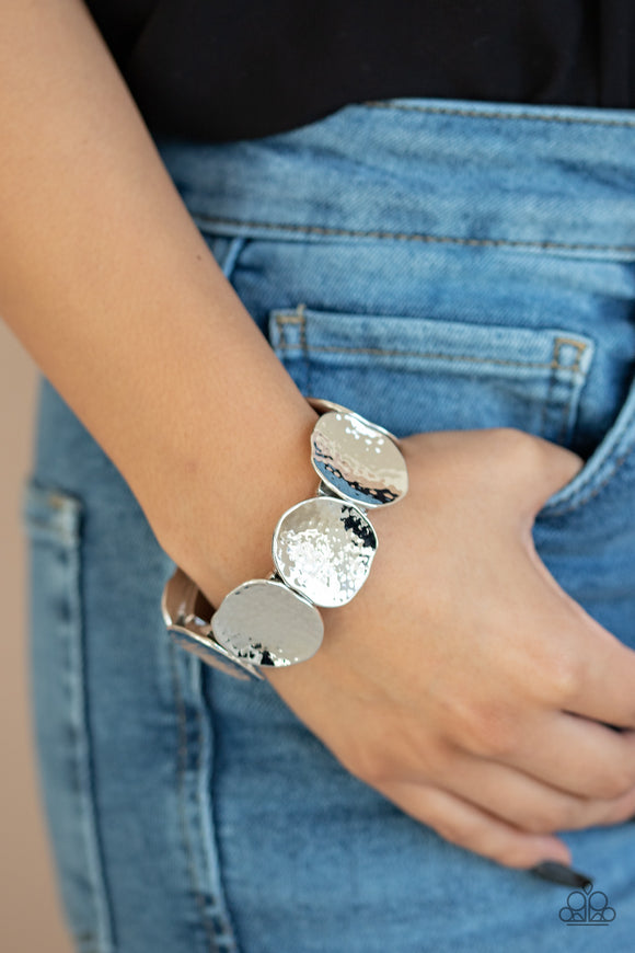 Treasure Cache - Silver Bracelet - Paparazzi Accessories