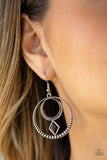 Tucson Tribute - Black Earrings - Paparazzi Accessories