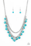 Wait and SEA - Blue Necklace - Paparazzi Accessories