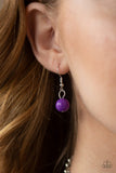 Walk This BROADWAY - Purple Necklace - Paparazzi Accessories