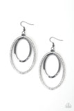 Wrapped In Wealth - Black Earrings - Paparazzi Accessories