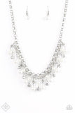 You May Kiss the Bride - White Necklace - Paparazzi Accessories