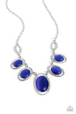 A BEAM Come True - Blue Necklace - Paparazzi Accessories Necklace Bedazzle Me Pretty Mobile Fashion Boutique