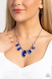 A BEAM Come True - Blue Necklace - Paparazzi Accessories Necklace Bedazzle Me Pretty Mobile Fashion Boutique