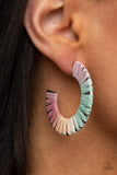 A Chance of RAINBOWS - Multi Earrings - Paparazzi Accessories Earrings FS-Bedazzle Me Pretty Mobile Fashion Boutique