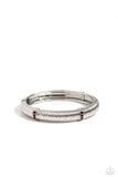 A Dash of Dazzle - Red Bracelet - Paparazzi Accessories Bracelet Bedazzle Me Pretty Mobile Fashion Boutique