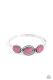 A DAYDREAM Come True - Pink Bracelet - Paparazzi Accessories Bracelet Bedazzle Me Pretty Mobile Fashion Boutique
