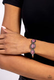 A DAYDREAM Come True - Pink Bracelet - Paparazzi Accessories Bracelet Bedazzle Me Pretty Mobile Fashion Boutique