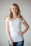 A Dazzling Distraction - Blue Necklace - Paparazzi Accessories Necklace Bedazzle Me Pretty Mobile Fashion Boutique