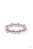 A DREAMSCAPE Come True - Purple Bracelet - Paparazzi Accessories Bracelet Bedazzle Me Pretty Mobile Fashion Boutique