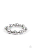 A DREAMSCAPE Come True - Silver Bracelet - Paparazzi Accessories Bracelet Bedazzle Me Pretty Mobile Fashion Boutique