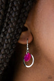 A Hot SHELL-er - Pink Necklace - Paparazzi Accessories Necklace Bedazzle Me Pretty Mobile Fashion Boutique