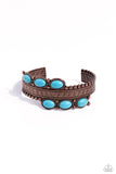 A League of Their STONE - Copper Bracelet - Paparazzi Accessories Bracelet Bedazzle Me Pretty Mobile Fashion Boutique