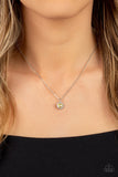 A Little Lovestruck - Yellow Necklace - Paparazzi Accessories Necklace Bedazzle Me Pretty Mobile Fashion Boutique