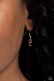 A Mid-AUTUMN Nights Dream - Brown Necklace - Paparazzi Accessories Necklace Bedazzle Me Pretty Mobile Fashion Boutique