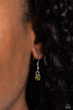 A Mid-AUTUMN Nights Dream - Green Necklace - Paparazzi Accessories Necklace Bedazzle Me Pretty Mobile Fashion Boutique
