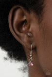 A Mothers Heart - Pink Necklace - Paparazzi Accessories Necklace FS-Bedazzle Me Pretty Mobile Fashion Boutique