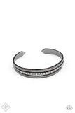 A Point Of Pride - Black Bracelet - Paparazzi Accessories Bracelet Bedazzle Me Pretty Mobile Fashion Boutique