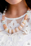 A SHEEN Slate - Multi Necklace - Paparazzi Accessories Necklace Bedazzle Me Pretty Mobile Fashion Boutique