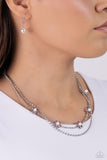 A SQUARE Beauty - Purple Necklace - Paparazzi Accessories Necklace Bedazzle Me Pretty Mobile Fashion Boutique