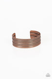 Absolute Amazon - Copper Bracelet - Paparazzi Accessories Bracelet Bedazzle Me Pretty Mobile Fashion Boutique