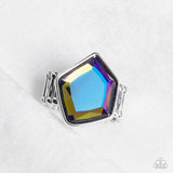 Abstract Escapade - Multi Ring - Paparazzi Accessories Ring Bedazzle Me Pretty Mobile Fashion Boutique