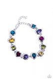 Actively Abstract - Multi Bracelet - Paparazzi Accessories Bracelet Bedazzle Me Pretty Mobile Fashion Boutique
