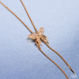 Adjustable Acclaim - Gold Necklace - Paparazzi Accessories Necklace Bedazzle Me Pretty Mobile Fashion Boutique