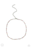 Admirable Accents - Pink Necklace - Paparazzi Accessories Necklace Bedazzle Me Pretty Mobile Fashion Boutique