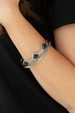 Adobe Ascension - Black Bracelet - Paparazzi Accessories Bracelet Bedazzle Me Pretty Mobile Fashion Boutique