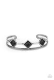 Adobe Ascension - Black Bracelet - Paparazzi Accessories Bracelet Bedazzle Me Pretty Mobile Fashion Boutique