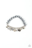 Adorningly Admirable - Silver Bracelet - Paparazzi Accessories Bracelet Bedazzle Me Pretty Mobile Fashion Boutique