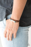 Adventure Zone - White Bracelet - Paparazzi Accessories Bracelet Bedazzle Me Pretty Mobile Fashion Boutique