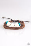 Adventure Zone - White Bracelet - Paparazzi Accessories Bracelet Bedazzle Me Pretty Mobile Fashion Boutique