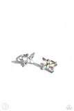 Aerial Advancement - Multi Cuff Earrings - Paparazzi Accessories Post Earrings Bedazzle Me Pretty Mobile Fashion Boutique