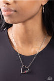 Affectionate Attitude - Black Necklace - Paparazzi Accessories Necklace Bedazzle Me Pretty Mobile Fashion Boutique