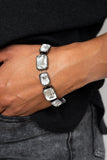 After Hours - Black Bracelet - Paparazzi Accessories Bracelet Bedazzle Me Pretty Mobile Fashion Boutique