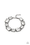 After Hours - Black Bracelet - Paparazzi Accessories Bracelet Bedazzle Me Pretty Mobile Fashion Boutique