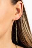 After the ARTIFACT - Brass Necklace - Paparazzi Accessories Necklace Bedazzle Me Pretty Mobile Fashion Boutique