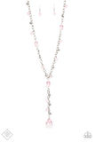 Afterglow Party - Pink Necklace - Paparazzi Accessories Necklace Bedazzle Me Pretty Mobile Fashion Boutique
