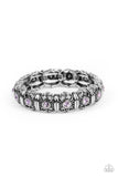 Ageless Glow - Purple Bracelet - Paparazzi Accessories Bracelet Bedazzle Me Pretty Mobile Fashion Boutique