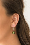 All About Me - Green Necklace - Paparazzi Accessories Necklace Bedazzle Me Pretty Mobile Fashion Boutique