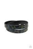 All GRRirl - Green Bracelet - Paparazzi Accessories Bracelet Bedazzle Me Pretty Mobile Fashion Boutique