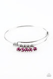 All Roads Lead To ROAM - Purple Bracelet - Paparazzi Accessories Bracelet Bedazzle Me Pretty Mobile Fashion Boutique
