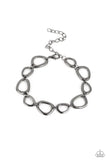All That Mod - Black Bracelet - Paparazzi Accessories Bracelet Bedazzle Me Pretty Mobile Fashion Boutique